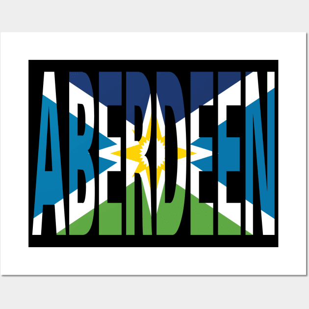 Flag in Aberdeen Wall Art by Aberdeen Outfitters